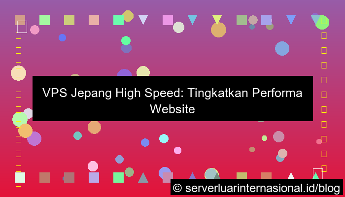 ilustrasi vps jepang high speed