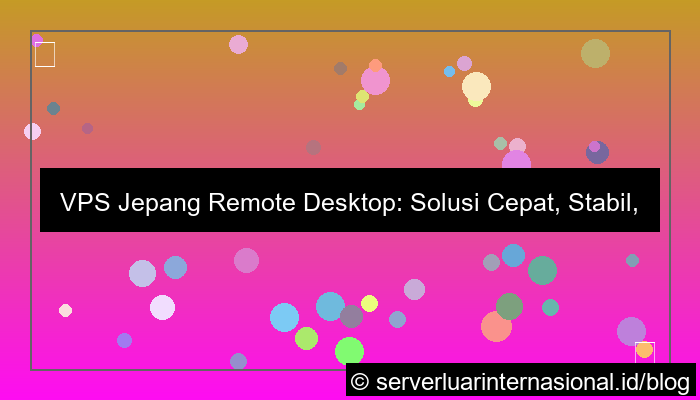 grafik vps jepang remote desktop