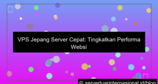 vps jepang server cepat