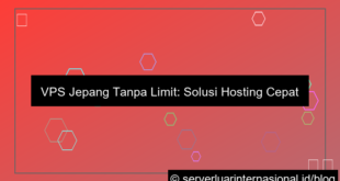 vps jepang tanpa limit