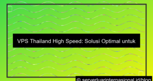 vps thailand high speed