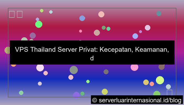vps thailand server privat