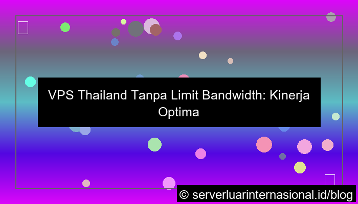 vps thailand tanpa limit