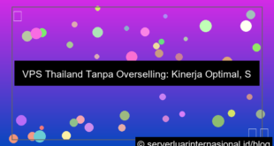 vps thailand tanpa overselling
